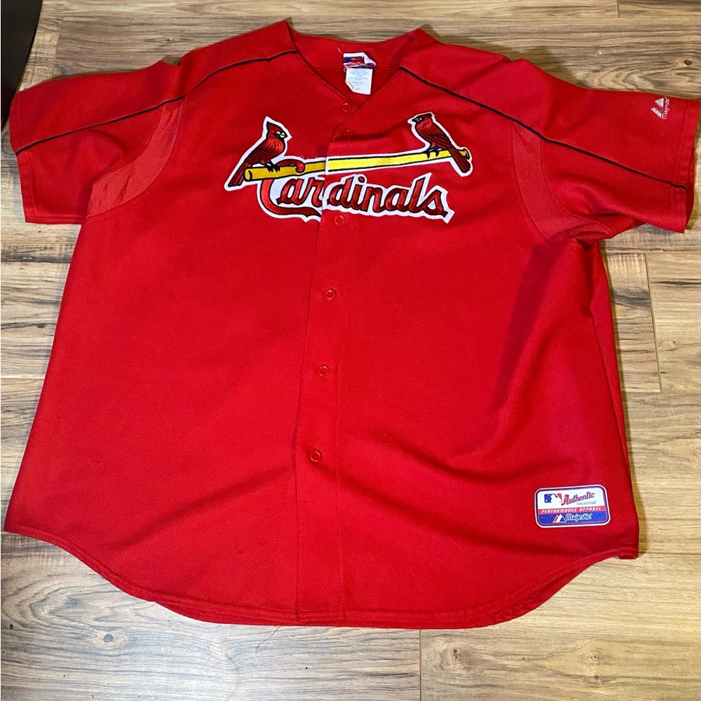 Majestic cardinals jersey